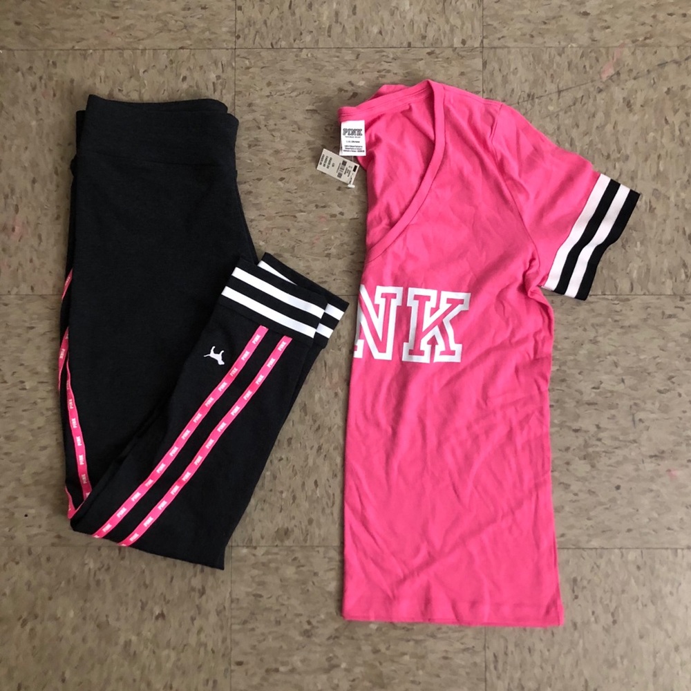 Pink Tight Set